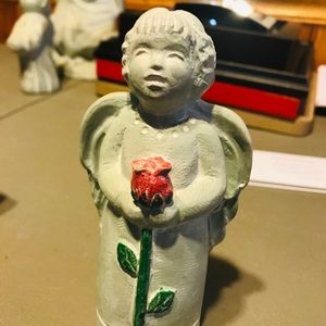 Angel with rose Isabel Bloom